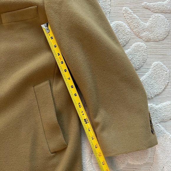 LAUREN RALPH LAUREN - Men’s Camel Overcoat - Picture 5 of 9